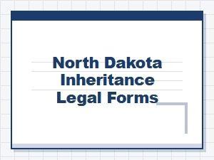 North Dakota Inheritance Legal Forms Template